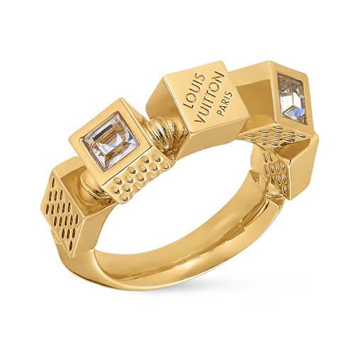 ★LOUIS VUITTON★ LV 큐브 반지