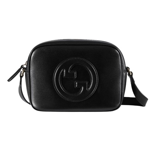 ★GUCCI★ 구찌 블론디 미니 숄더백 블랙레더